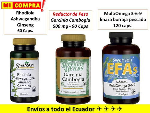 Rhodiola Antidepresivo Anti Estrés Raíz Dorada