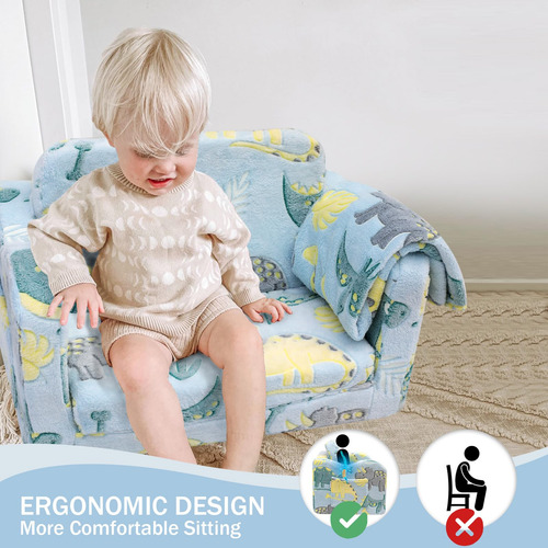 Silla Plegable Para Niños Pequeños Sofá Plegable De Felpa