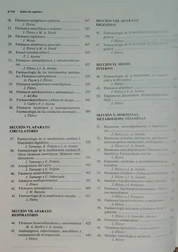 Libro Farmacología Humana De Jesus Florez (Usado)
