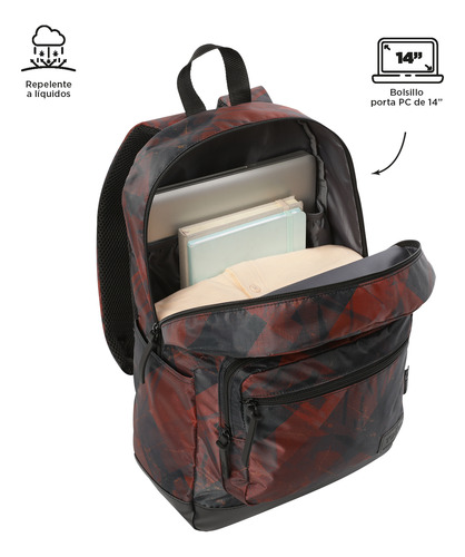 Mochila De Viaje Impermeable Notebook 14 Tocax Hombre Totto