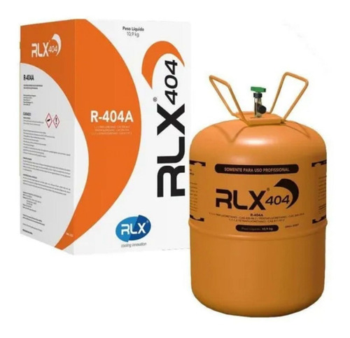 Gás Refrigerante RLX R404 Botija Com Dac10,9kg