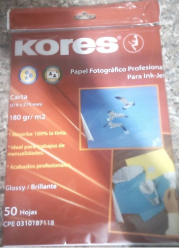 Papel Fotografico Kores