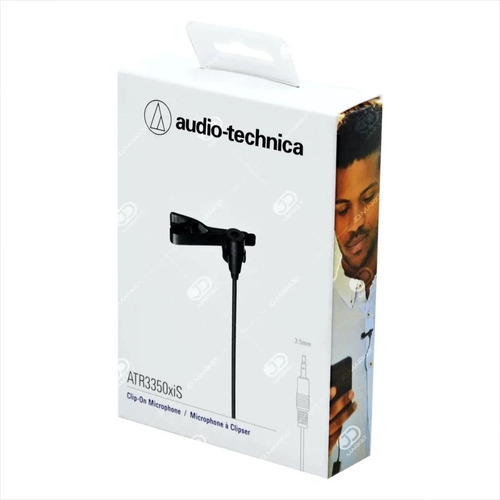 Microfone De Lapela Audio Technica Atr3350is - Smartphone