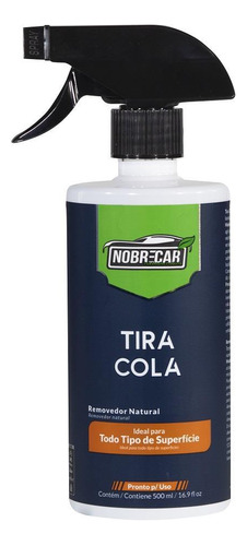 Removedor Natural Tira Cola Nobrecar 500 Ml