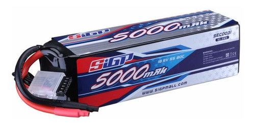 Bateria Lipo 18.5v 5000mah 80c 5s Sigp