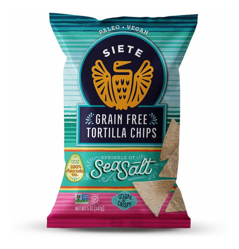 Siete Chips De Tortilla Sin Granos | Chips Sin Gluten | Aper