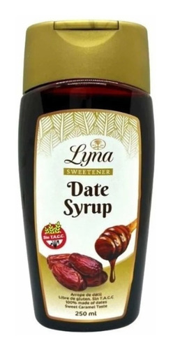 Sirope De Datil Lyna 250 Ml. Sin Tacc Importado De Belgica