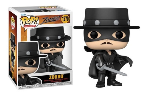 Funko Pop El Zorro: El Zorro #1270 Nuevo Original