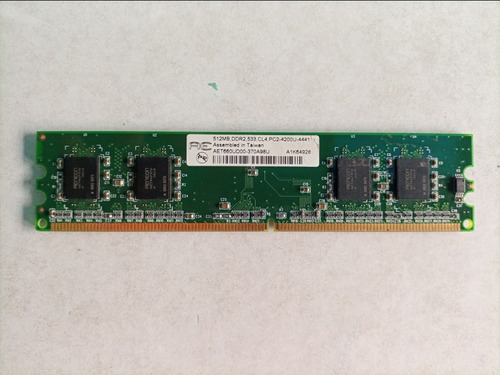 Memoria Ram Para Pc Ae 512mb Pc2-4200 Cl4