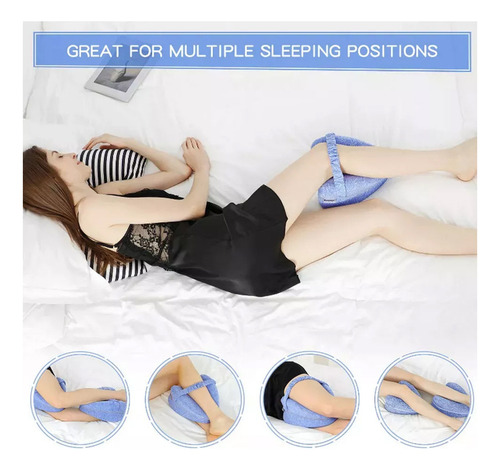 A Almohada De Rodilla Para Dormir De Lado, Cojín Para