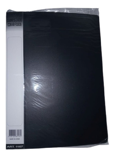 Carpeta Con 80 Folios A4 Plasticas 1ra Calidad