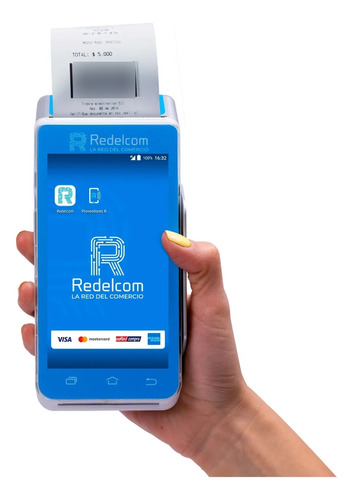 Lector De Tarjetas Redelcom R3 + Sim + 5 Rollos