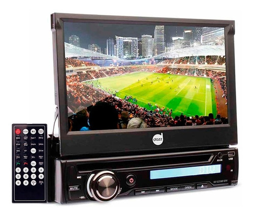 Dvd Retrátil Dazz 7 Pol 5220 Bluetooth Tv Digital Aux Mp3