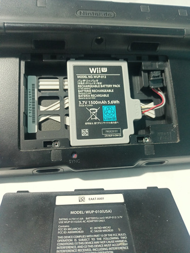Nintendo Wii U Control Tableta Leer Descripción Negro (Usado)