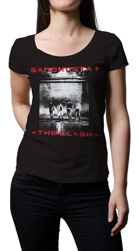Remera Mujer Rock The Clash Sandinista | B-side Tees