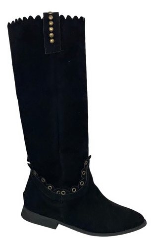 Botas Mujer Media Caña 100%cuero Vacuno Moda Invierno Tropea