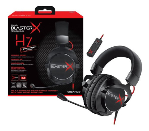 Audifonos Gaming Creative Sound Blaster X Pro Gaming H7 Te