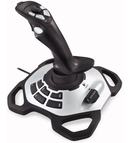 Joystick Manche Logitech Extreme 3d Pro Pc P/ Simulador Vôo