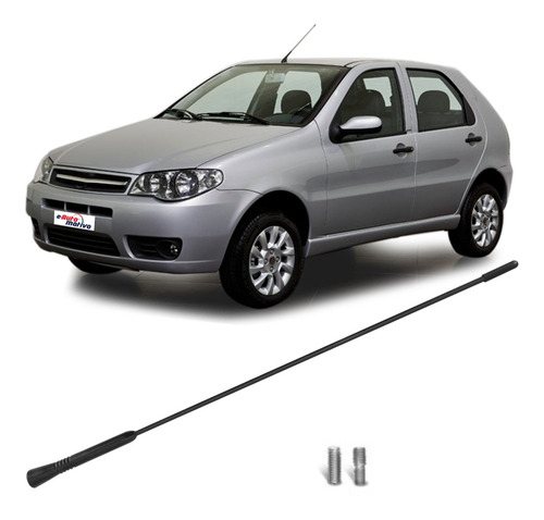 Antena De Teto Receptiva Fiat Palio 1996 A 2010 Haste Lisa