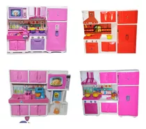 Kit Acessórios De Cozinha Para Boneca Barbie 33 Peças Miniaturas Jogo  Pratos Cumbucas Tigelas Bandejas Comida Rement