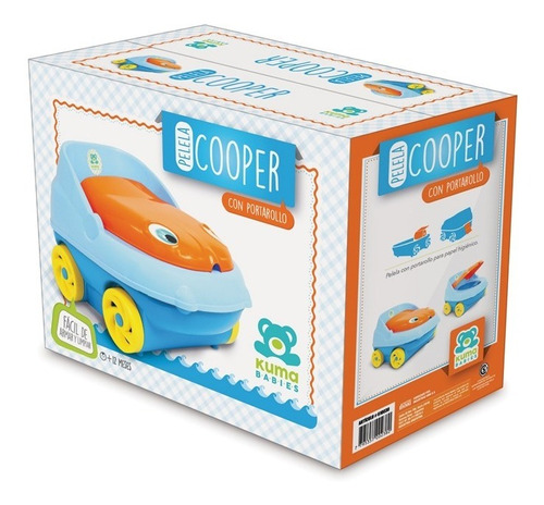  Pelela Cooper Con Portarollo Kuma Babies 610035