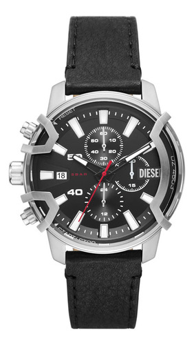 Reloj Diesel Reloj Cronógrafo Diesel De Cuero Y Acero Inoxid