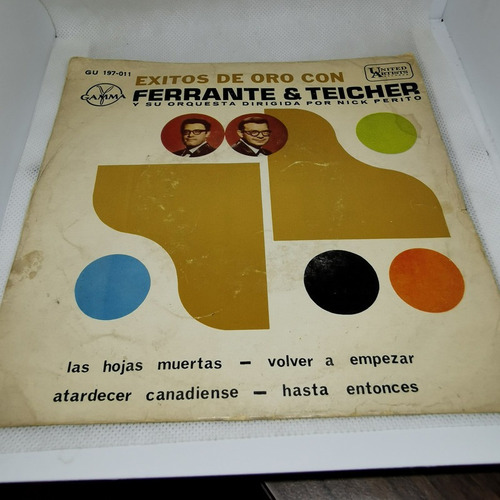 Disco 45 Rpm: Ferrante Y Teicher- Exitos Oro,hasta Entoncs