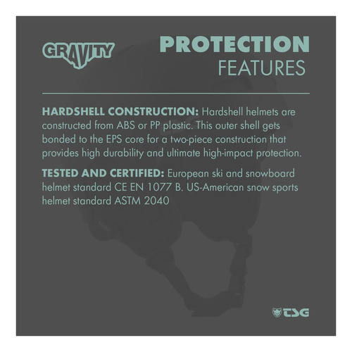 Protección Para Casco De Snowboard Y Esquí Tsg Gravity Con D