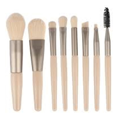 Juego De 8 Brochas De Maquillaje Profesionales