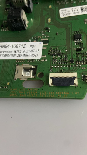 Main Samsung 75 Un75au8200fxzx Bn41-02853a Elec Golden (Usado)