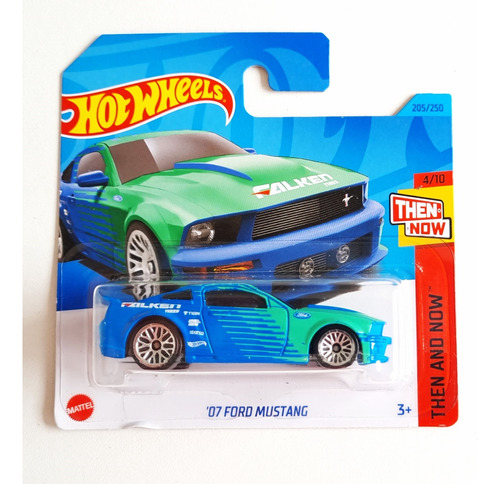 Hot Wheels ´07 Ford Mustang Then And Now Colección