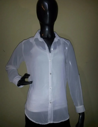 Camisa Gasa Mujer Mangas Largas Y/o 3/4