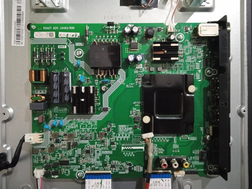 Imagen 4 de 9 de 55 4k Uhd Hisense Roku Tv (55r6g) Para Repuesto