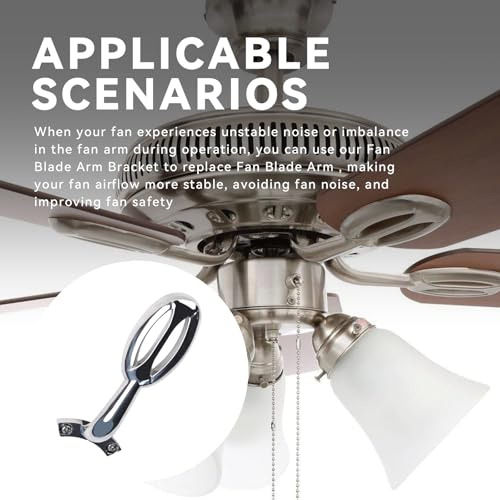 Kit De Soporte De Brazo De Aspa Para Ventilador De Techo (1