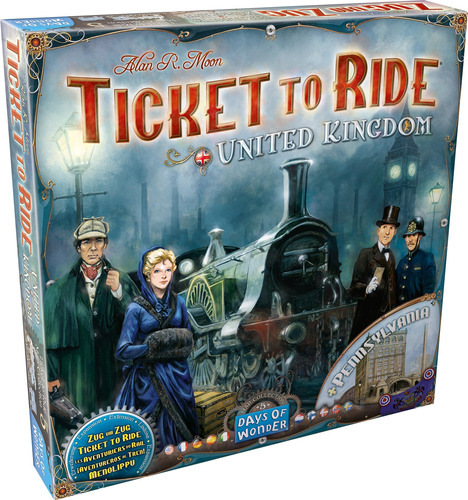 Ticket To Ride Colección Mapas Volumen 5: Juego De Mesa Re.