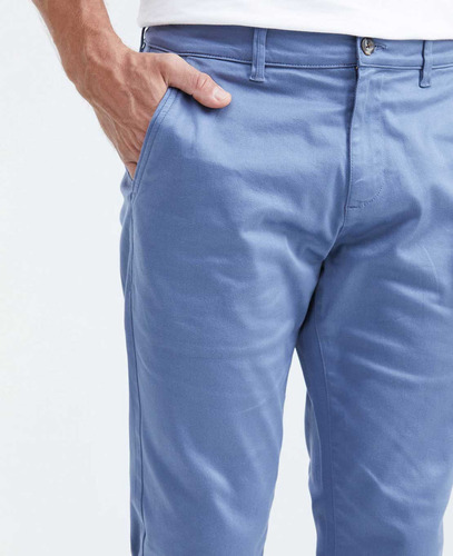 Pantalón Straight Fit Chevignon 639f000 Azul Berin