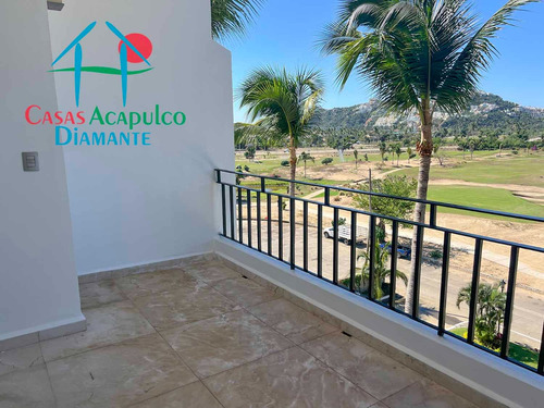 Cad Azteca Princess 408. Terraza Con Doble Vista Al Campo De Golf