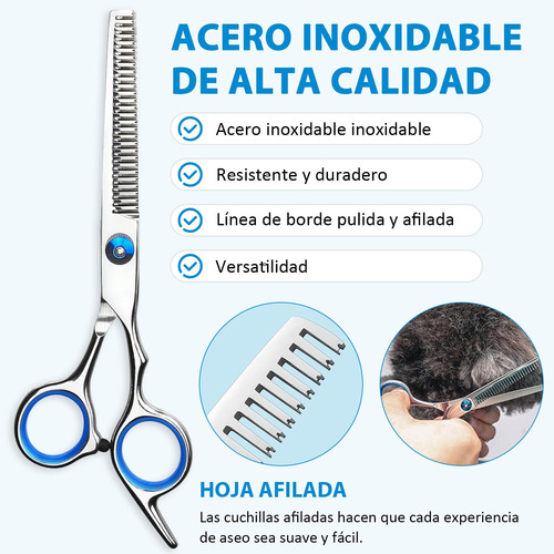 Tijeras Para Cortar Cabello, Juego De 7 Piezas, Tijeras De