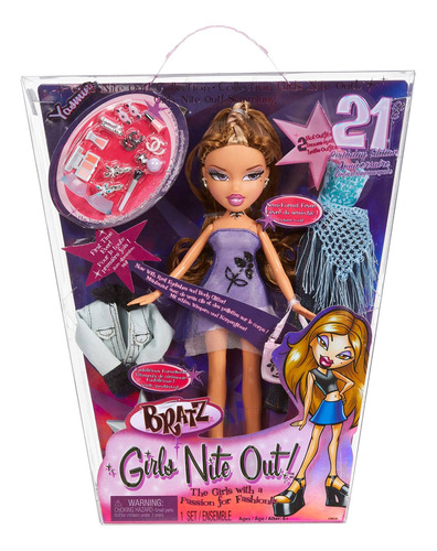 Bratz Girls Nite Out - Muñeca De Moda De Edición 21 Cumpl.