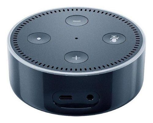 Imagen 2 de 3 de Amazon Echo Dot 2nd Gen con asistente virtual Alexa black 110V/240V