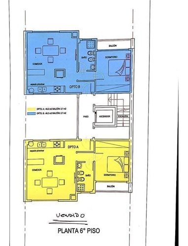 Imagen 10 de 15 de Monoambiente Divisible Balcón Posibilidad Cochera