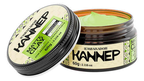 Kit 03 Pasta Modeladora Kannep Matte Clay Embaixador - 60g