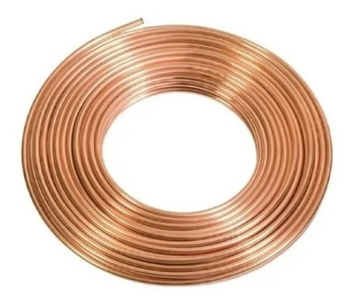 Cañería De Cobre Recocido Rollo 1/2 X 0,64mm X 15,24mt 