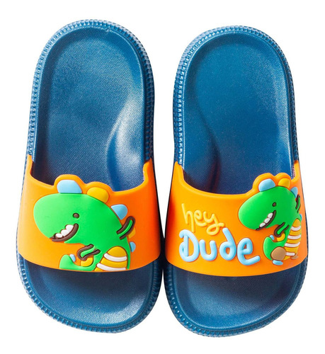 Sandalias De Baño Para Niños Y Niñas De Dinosaurio Zapatilla