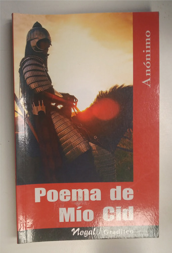Libro El Poema De Mio Cid - Anónimo