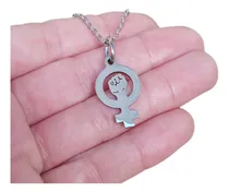 Comprar Collar Feminista Puño \u002F Acero Quirúrgico \u002F Joyas Mónaco 