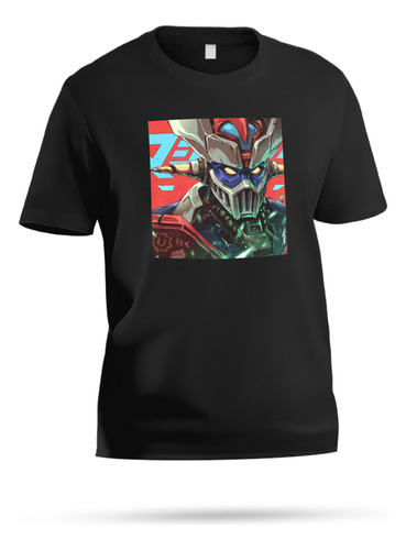 Polera De Metal Vintage Ovni Robot Mazinger Z - Ilustracion