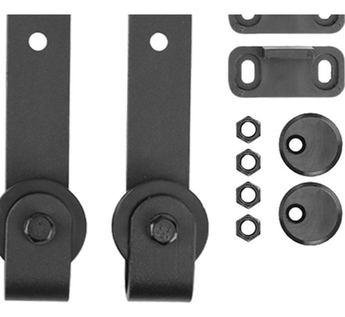 Kit De Herrajes Para Puertas Corredizas De Granero Rieles De