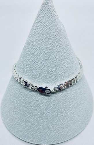 Pulsera De Nudo De Bruja Dije Al Centro (dplata) Plateado 5 Cm 19 Cm
