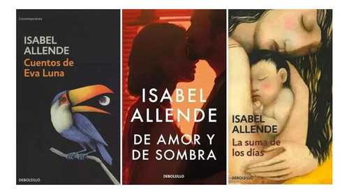 Lote X 3 Libros - Isabel Allende